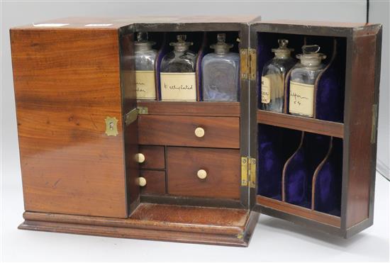 A Victorian apothecary cabinet